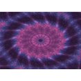thumbnail image 1 of Ahgly Tapis Rectangulaire Lavable en Machine Intérieur Transitionnel Violet Foncé, 7 Pieds x 9 Pieds, 1 of 7
