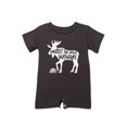 thumbnail image 1 of Protéger le Grand Air Justaucorps pour Bébé T-Romper - Noir - Logo Blanc - 24M, 1 of 2