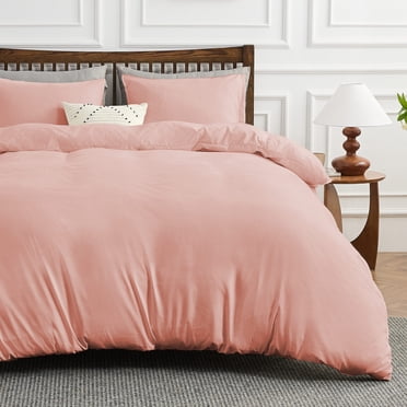 Gogreen Luxury King Duvet Cover, Soft & Breathable Microfiber 3 Pieces King Bedding Sets, King Comfy Duvet Cover, with Zipper Closure