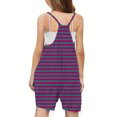 thumbnail image 3 of LSLJS Girls Summer Sleeveless Casual Romper Spaghetti Strap Shorts Jumpsuit With Pockets, Girls' Jumpsuits & Rompers Summer Clothes, 3 of 6