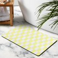 thumbnail image 4 of Checkered Bath Mat, Absorbent Bathroom Rugs Machine Washable Cute Small Indoor Doormat Non-Slip Bath Rugs for Shower Sink Tub, 20x32 in, 4 of 5