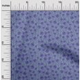 thumbnail image 2 of oneOone Viscose Chiffon Medium Blue Fabric Tropical Sewing Material Print Fabric By The Yard 42 Inch Wide, 2 of 5