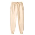 thumbnail image 1 of Yuyuzo Plus Size Sweatpants for Women Thick Workout Jogging Pants Elastic Waist Drawstring Solid Color Trackpants, 1 of 2