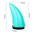 thumbnail image 2 of 2 Pcs Casque Lumineux Klaxons de Diable Rechargeables avec Base à Dégagement Rapide et Rubans pour Casque de Vélo Casque de Moto (Casque Non Inclus), 2 of 12