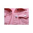 thumbnail image 4 of Denim Vest for Women Plus Size Casual Button Down Solid Color Ripped Crop Jacket Vest Waistcoat Streetwear, 4 of 6