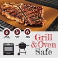 thumbnail image 2 of Gotham Steel Non-Stick Copper Grill & Baking Mats, 2 of 4