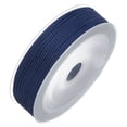 thumbnail image 3 of Unique Bargains Twisted Nylon Twine Thread Beading Cord 1.5mm 20M/65 Feet Extra Strong Braided Nylon String, Dark Blue, 3 of 6