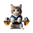 thumbnail image 2 of TopLLC 2PC Christmas Ideas Kittens Car Pendant Backpack Pendant license plate, 2 of 6