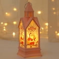 thumbnail image 1 of LED Electronic Candle Castle Lantern Night Light, Battery-Operated Tabletop Decor for Christmas Windo Display and Holiday Party Centerpiece, 1 of 2