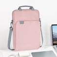 thumbnail image 1 of RRJ Laptop Bag, Lightweight Waterproof Polyester Shoulder Messenger Bag, 9.7-11 Inch Tablet Sleeve Case for Notebook Computer, Travel Office Work Commute, 1 of 6