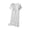 white, variant on Maternity Dress For Women Plus Size Summer Baby Shower Pregnancy Dresses For Photoshoot Maternity Clothing Womens Solid V-neck Short Sleeve Breastfeeding Postpartum Sleepwear With,white,L