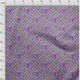 thumbnail image 3 of oneOone Tissu Polyester Lycra Feuilles & Floral Imprimé Tissu 1 Yard 56 Pouces de Large, 3 of 4