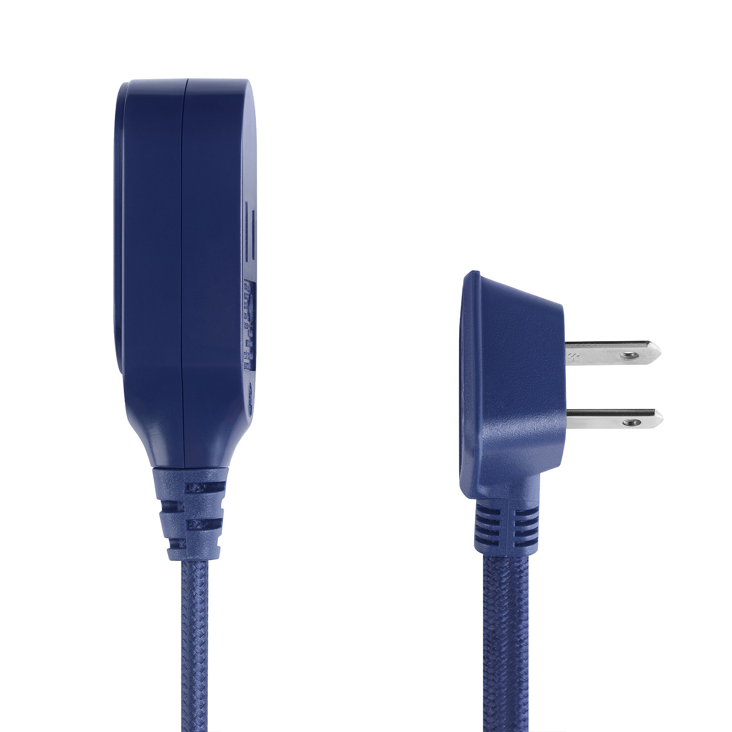 Globe Electric 9-ft Navy Fabric Extension Cord