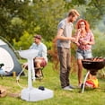 thumbnail image 2 of kleankin Lavabo de Camping Portable Station de Lavage des Mains avec Réservoir d'Eau de 17 L, 2 of 10