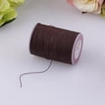 thumbnail image 2 of veasfak 130M 0 . 5mm Round ed Thread String Leather Sewing - Dark Dark Brown, 2 of 8