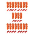 thumbnail image 3 of Maytalsory Cordon Réfléchissant de Sécurité pour Tente de Camping Expérience de Camping Sécurisée Cordes de Tente Réfléchissantes Robustes orange Ensemble de 5, 3 of 6