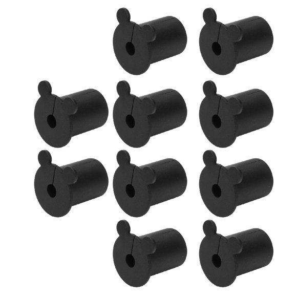 10PCS Satellite Cable Wall Grommet 25.4mm Silicon Ethernet Cable Bushing, Protects Cables From Damage, Indoor and Outdoor Use for Clean Organized Look