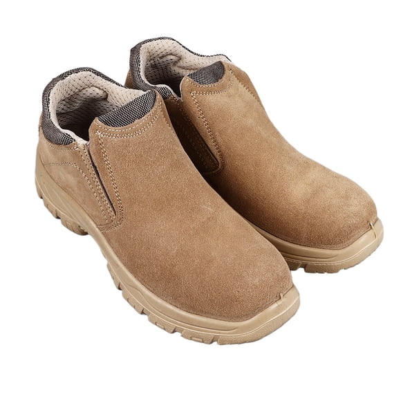 Steel Toe Slip On Shoe§steel Toe Work Boot§men Steel Toe Work Shoes§steel Toe Work Shoes§steel Toe Shoes§steel Toe Construction Shoe 1 Pair Steel Toe Slip On Shoe With Solid