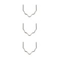 thumbnail image 4 of Decodeary 500pcs Fer à Souder de Qualité Professionnelle pour des Réparations Précises en Plastique Retardent les Machines à Souder en Acier Inoxydable en Forme de V 0.8 * 500pcs 3Set, 4 of 6