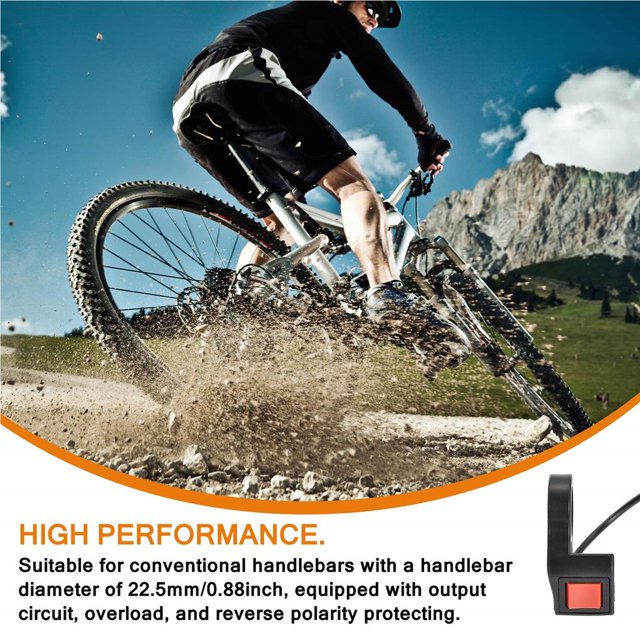2PCS Electric Bike Scooter Universal Speed Controller 2 Gears Portable Speed Switch Electric Bicycle Speed Shifting Accessory for Riding Cycling