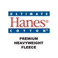 thumbnail image 4 of Hanes Ultimate Cotton Adult Fleece Full-Zip Hoodie , L, Charcoal Heather, 4 of 4