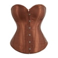 thumbnail image 1 of UPPADA Corset Hauts pour Femmes en Solde, Hauts Corset pour Femmes Steampunk Corset Haut à Lacets Corset Overbust Corset Floral Haut Corset Haut Bustier Corset Mignon Corset Underbust, 1 of 2