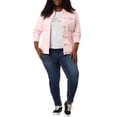 thumbnail image 2 of GRACE & GRANDEUR Veste en Denim Boutonnée pour Femme Grande Taille avec Poches, 2 of 6