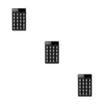 thumbnail image 3 of yingyy Clavier Numérique Filaire Résistant à l'Usure Rechargeable Clavier Numérique Noir 3 Ensembles, 3 of 6