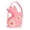 Pink, variant on KLKCMS Empty Easter Basket Baby Holiday Kids Toddler Decoration Gift Storage Basket Yellow
