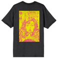thumbnail image 2 of Superman Logo Comic Style Back Hit Adult Black T-Shirt, 2 of 3