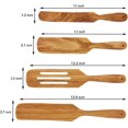 thumbnail image 3 of Mark. Olive Wood Durable Nonstick Natural Kitchen Utensil Sets, 4 pcs, 3 of 7