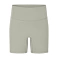 thumbnail image 4 of Yuyuzo Yoga Biker Shorts Womens High Waisted Belly Control Shapewear Workout Running Compression Shorts, 4 of 7