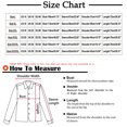 thumbnail image 2 of Qertyioot Chandail pour Femme Grande Taille Femme Col Rond Manches Longues Uni Bouton Patchwork Hauts Asymétriques, 2 of 5