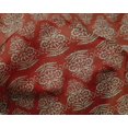 thumbnail image 5 of oneOone Silk Tabby Maroon Fabric Block Sewing Craft Projects Fabric Prints By Yard 42 Inch Wide-M0, 5 of 5