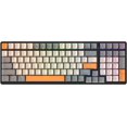 thumbnail image 3 of HAOAN T8 Clavier de Jeu 60 % 68 Touches Compact Mini Clavier Mécanique Filaire avec 18 Commutateurs Bleus Rétroéclairés RVB Chroma Câble de Clavier Bobiné USB-C pour PC Portable Mac XBOX - Bleu Blanc, 3 of 12