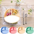 thumbnail image 3 of Huayishang Tableware Calf Children's Silicone Dinner Plate Infant Non Slip Suction Cup Bowl Baby Cartoon Complementary Food Divided Tableware, 3 of 3