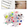 thumbnail image 3 of maskred Chaîne Porte-Lunettes à la Mode 50 Pcs Support Boucle Type D 50 Pcs 1Set, 3 of 6