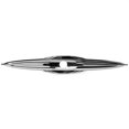 thumbnail image 1 of Krator Chrome Rear Trunk Latch/Key Hole Lock Accent Trim Compatible with Harley Davidson Tri Glide Ultra Classic - FLHTCUTG 2009-2019, 1 of 3