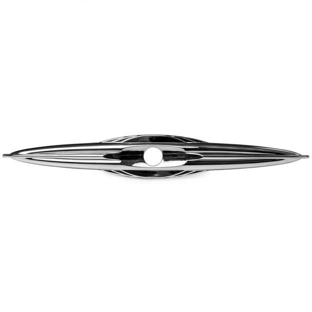 Krator Chrome Rear Trunk Latch/Key Hole Lock Accent Trim Compatible with Harley Davidson Tri Glide Ultra Classic - FLHTCUTG 2009-2019