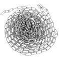 thumbnail image 1 of Barrier Chain Galvanized Iron Safety Chain Parking Barrier Chain Security Chain, 1 of 8