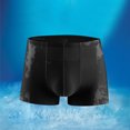 thumbnail image 2 of zbxnLI Men's Boxer Briefs Solid Color Lightweight Breathable Athletic Workout Running Underwear for Mens Boxers, 2 of 3