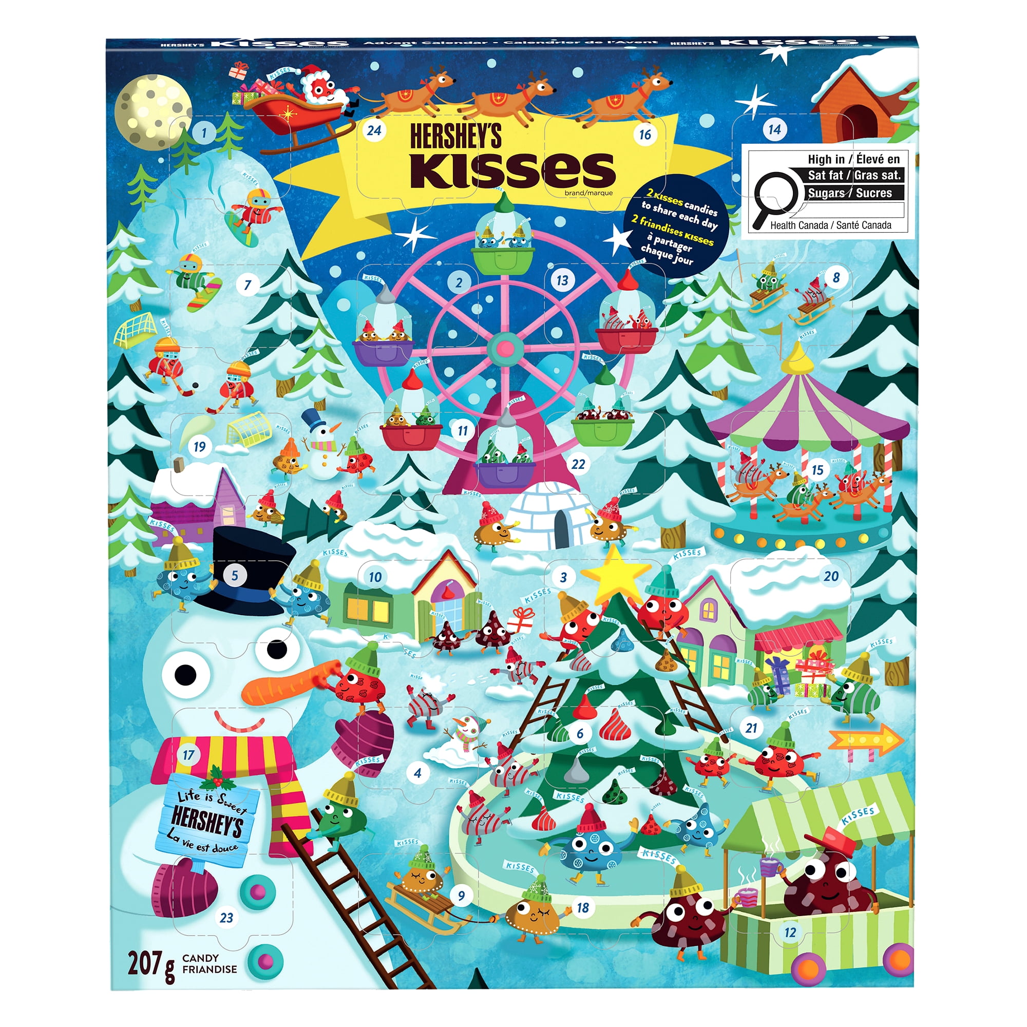 Calendrier de l'Avent Hershey's Kisses