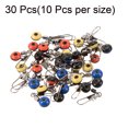 thumbnail image 3 of Uxcell 44/33/26LBS Load Capacity Fishing Line Sinker Slides 30 Pack, 3 of 5