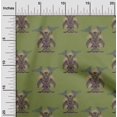 thumbnail image 1 of oneOone Cotton Cambric Fabric Bird & Tree Block Printed Craft Fabric BTY 56 Inch Wide, 1 of 4