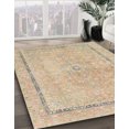 thumbnail image 2 of Ahgly Company Tapis d'Intérieur Ronds Abstraits Brun Chameau, Tapis de Zone Abstraits, 5 Pieds Rond, 2 of 6