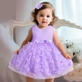 thumbnail image 2 of 2025 Robe Décontractée Sans Manches à Papillon, Broderie Tulle, Nœud, Robe de Concours, Robe de Soirée, Chaussures de Robe, Robe de Mariage pour Enfants, Vêtements, Mode, 2 of 9