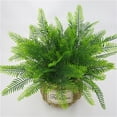 thumbnail image 4 of Simulation Green Plant Bunch Artificial Flower Decoration 1Pcs I7 Fork Pteris I Plastic (Simulated Green Plant*1), 4 of 7