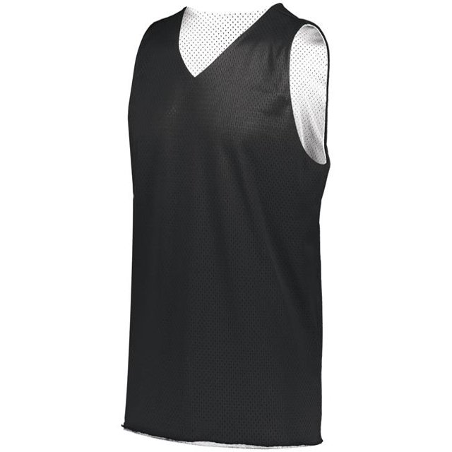 ASI 161.420.S Jersey Réversible en Maille Tricotée 2.0 pour Adulte, Noir et Blanc - Petit