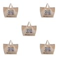 thumbnail image 2 of Transemion Fashionable Style Female Shoulder Bag With Wide Application Large Capacity Canvas Shoulder Bag white 5Set, 2 of 6
