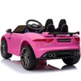 thumbnail image 3 of KIDSVIP Licensed 12V Jaguar F Type Ride On for Kids and Toddlers Car- Pink, 3 of 7